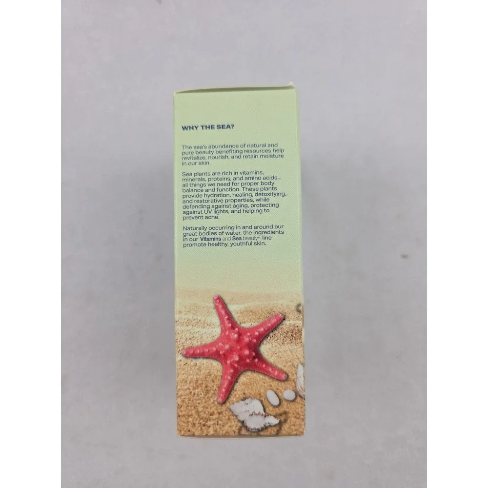 VITAMINS & SEA BEAUTY SERUMS SEA KALE HYALURONIC ACID + DEAD SEA MINERALS‎ VIT C